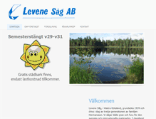 Tablet Screenshot of levene-sag.se